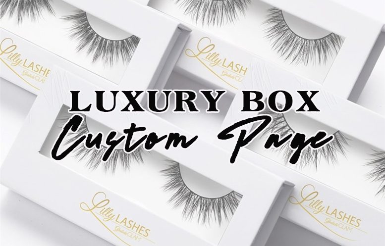 Luxury lash box from goodylashes